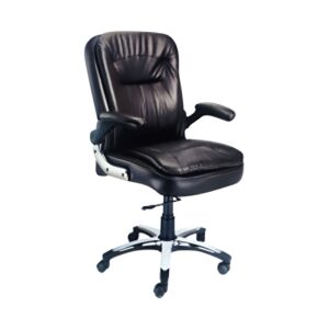 Medium Back Leather Office Chair - LDI 043