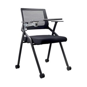 Folding Study Chair with Wheels - LTR 001