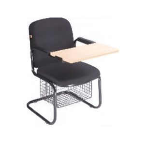 Cushioned Training Chair with Writing Pad & Storage Basket - LTR 011