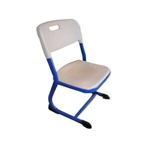 Student Chair – Plastic Seat & Back with Metal Frame - LTR 016