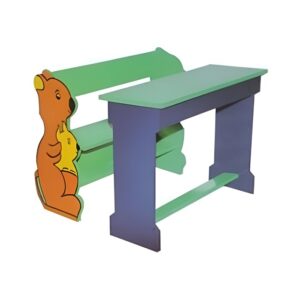 Kids Wooden Animal-Themed Bench Desk - LTR 023