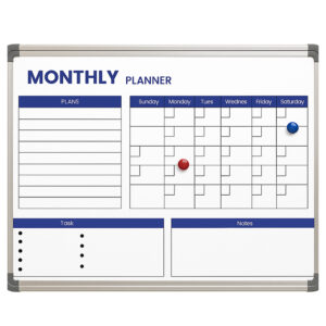 Monthly Planner Magnetic Writing Board LMPB-10